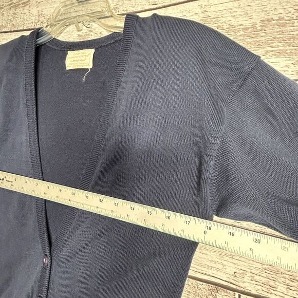 Country Sophisticates By Pendleton Women's Knit Cardigan Size Small Blue - Picture 6 of 8